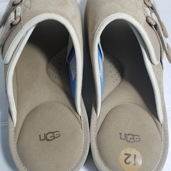 NWOT UGG MEN'S SLIDE SANDALS WITH ADJUSTABLE STRAPS SIZE 12 - Picture 2 of 10